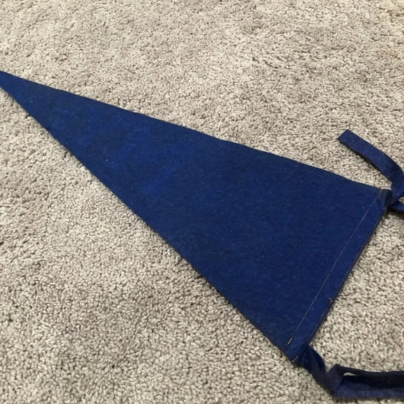 1950s Antique MYF Pennant Flag 23" - Picture 5 of 8